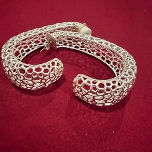 Intricate Silver Women's Earrings